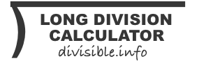 How to calculate 100 divided by 5 using long division